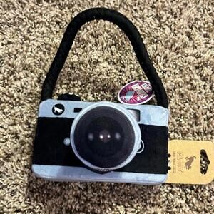 P.L.A.Y Pet Lifestyle and You Globetrotter Camera Plush Dog Toy (NWT)